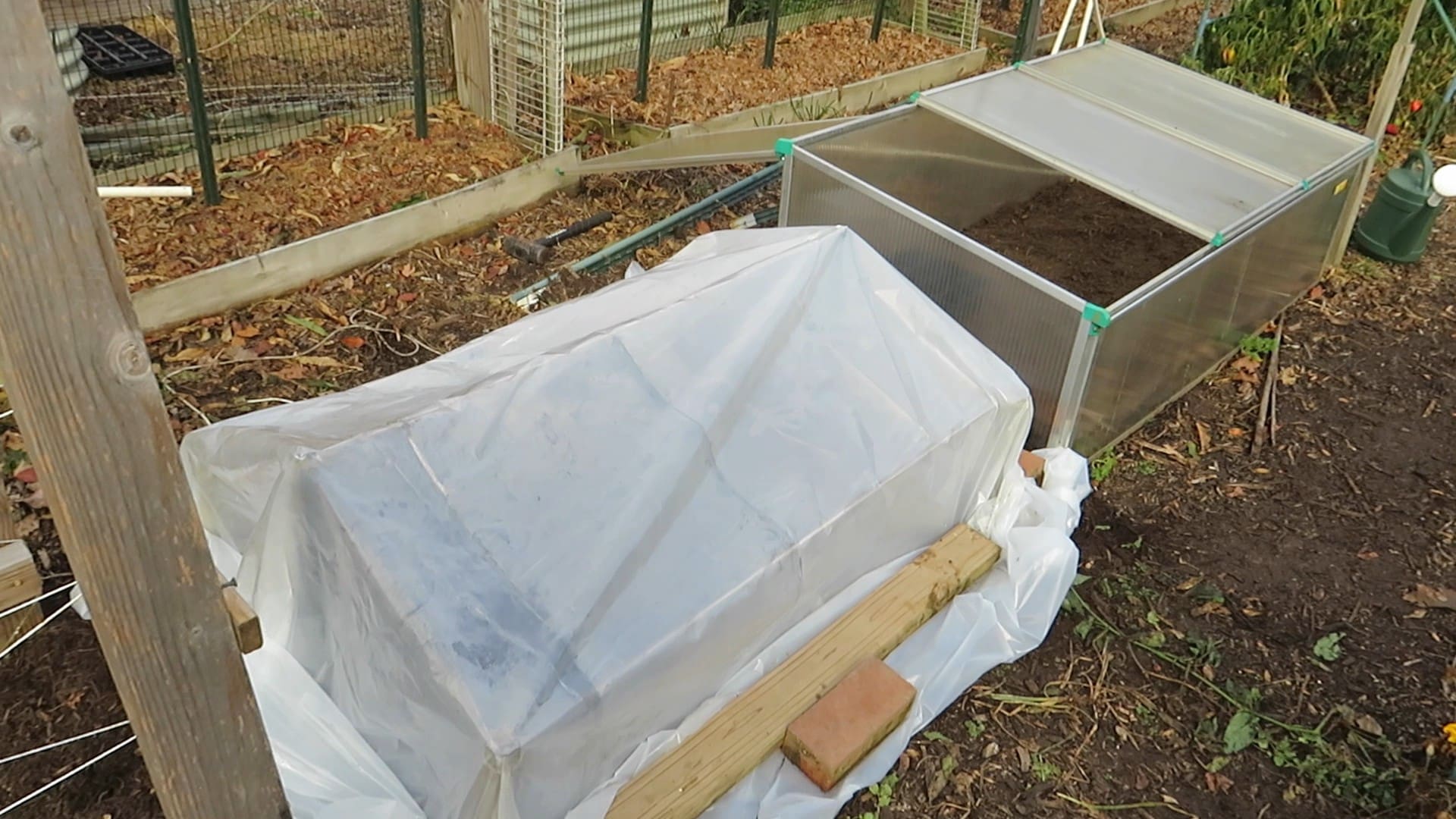 A Budget Garden Cold Frame